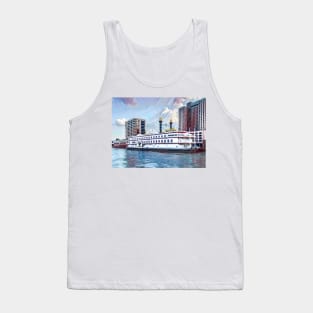 Riverboat Louis Armstrong New Orleans Louisiana Tank Top